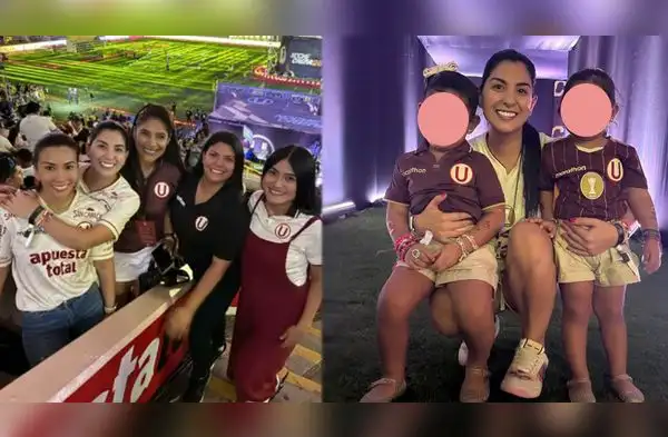 Ana Siucho sorprendió con su presencia en la 'Noche Crema'. wapa.pe