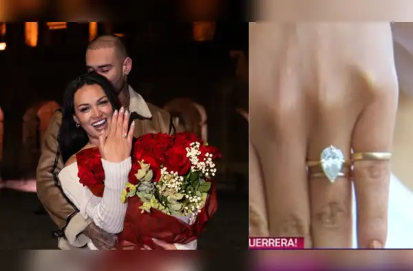 Angie Arizaga expone el romántico diseño de su anillo de compromiso creado por Jota. wapa.pe