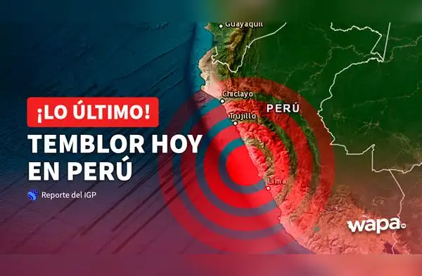Temblor en Perú: magnitud del último sismo de hoy, lunes 16 de febrero de 2026. wapa.pe