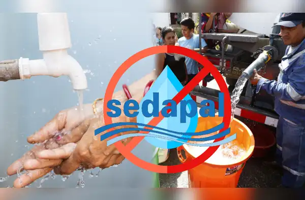 Sedapal confirma corte de agua wapa.pe