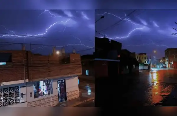 Senamhi lanza advertencia a región de Perú por tormentas eléctricas wapa.pe