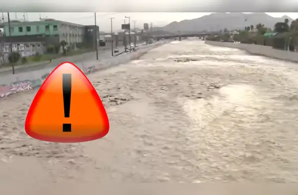 Río Rímac registra aumento de caudal y autoridades activan alerta naranja en Lima wapa.pe
