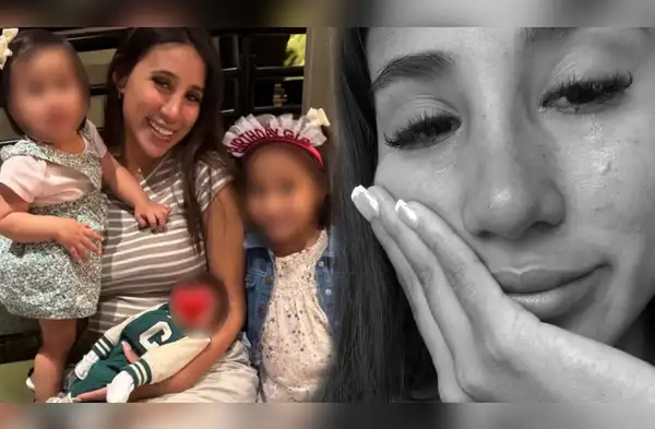 Samahara Lobatón se muestra afectada por alejarse de sus hijos wapa.pe