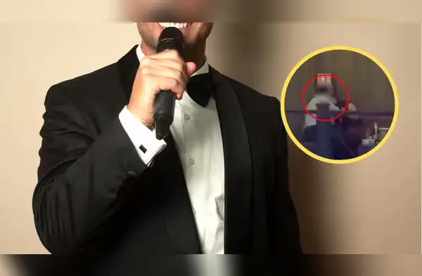 Conocido conductor de televisión es captado muy cariñoso con misteriosa mujer. wapa.pe