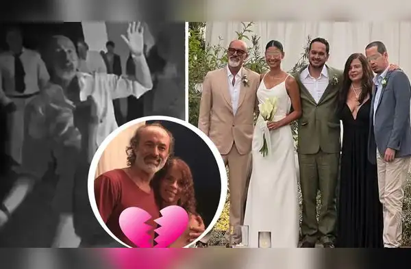 Carlos Alcántara es parte de INESPERADO MOMENTO frente a su aún ESPOSA durante la boda de su hijo tras SEPARACIÓN wapa.pe