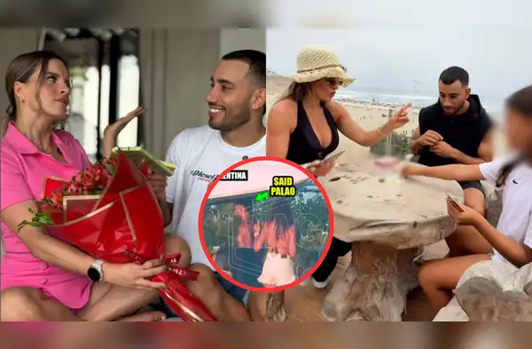 Said Palao comparte momento familiar con Alejandra Baigorria en medio de crisis tras ampay en Argentina. wapa.pe