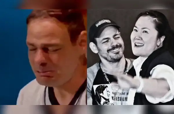 Mark Vito se quiebra al hablar del derrame que sufrió su padre tras su divorcio con Keiko Fujimori. wapa.pe