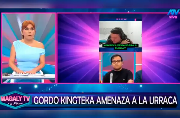 Kingteka amenaza a Magaly Medina wapa.pe
