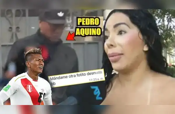 Pedro Aquino es el futbolista que 'trampea' de mañana. wapa.pe