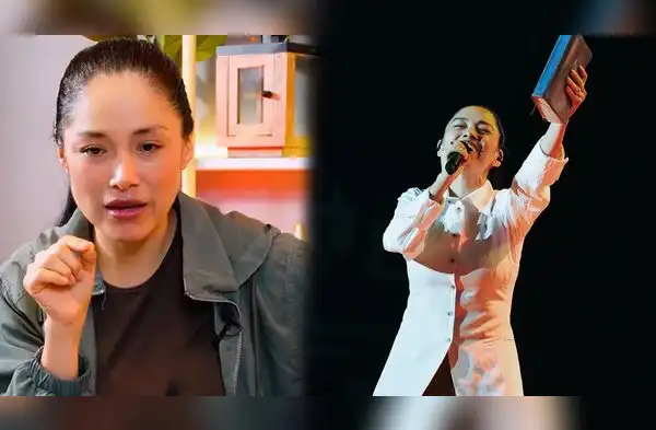 Katy Jara recordó cómo reaccionó su madre cuando se convirtió al cristianismo. wapa.pe