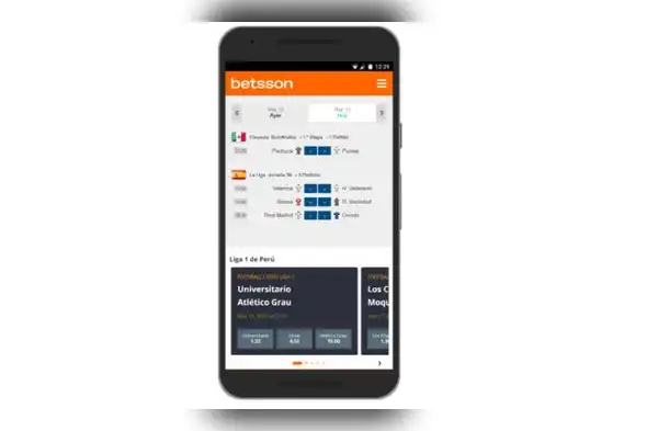 Las Score Apps, como la Betsson App, se han vuelto esenciales para los aficionados al fútbol. Fuente: difusión. wapa.pe