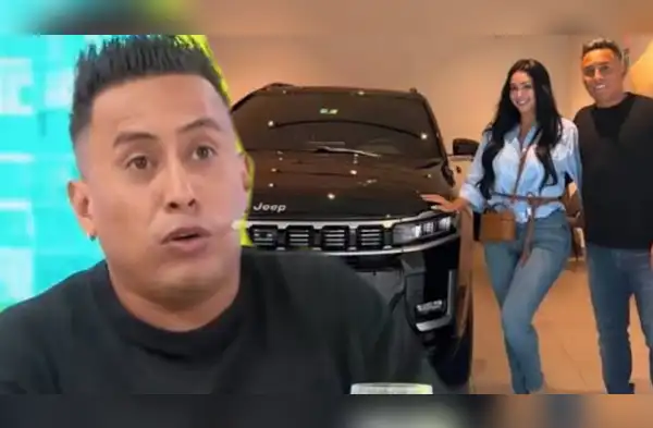 Christian Cueva responde si le regaló camioneta a Pamela Franco wapa.pe