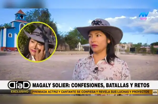 Magaly Solier abrió su corazón y habló de su dolor de madre. wapa.pe