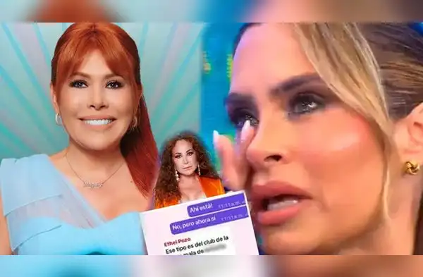 Magaly se refirió a los mensajes del revelador CHAT donde la 'insulta'. wapa.pe