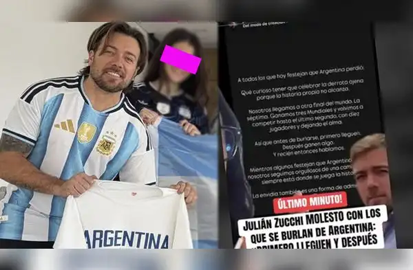Julián Zucchi expresó su enojo. wapa.pe