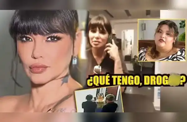 Angie Jibaja es denunciada por consumir sustancias y por agreder a la trabajadora del hotel. wapa.pe