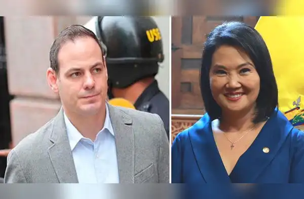 Keiko Fujimori impensada reacción de Mark wapa.pe