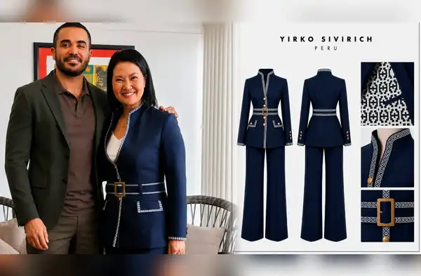 Tras críticas al traje de Keiko Fujimori, diseñador aclara la controversia con la comunidad Shipibo-Konibo wapa.pe