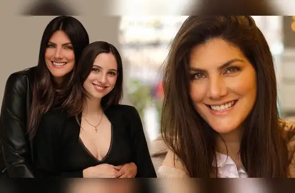 Cati Caballero emocionada por la llegada de su primer nieto. wapa.pe