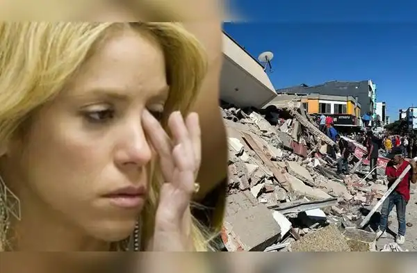 Shakira pide ayuda para los damnificados del terremoto en Colombia. wapa.pe