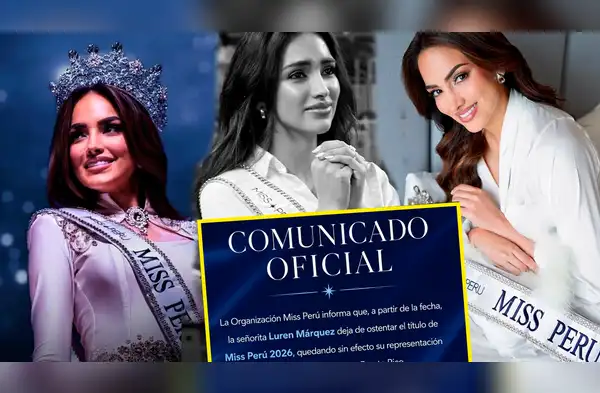 Luren Márquez sale del Miss Perú wapa.pe