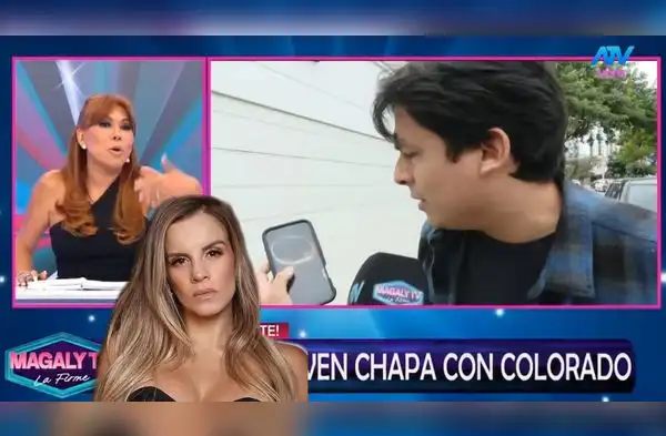 Magaly Medina fue directa con Curwen. wapa.pe