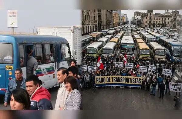Gremios de transportistas anunciaron fecha para paralización de buses. wapa.pe