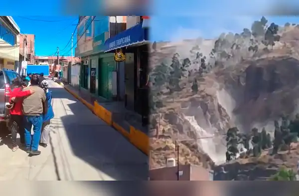 Así se vivió el terremoto de 7.2 en Ayacucho wapa.pe