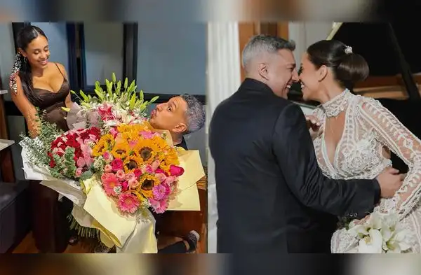 Ricardo Mendoza y Katya Mosquera se dieron sí el pasado sábado 22 de agosto. wapa.pe