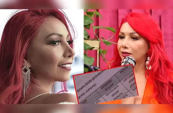 Deysi Araujo en el ojo de la tormenta. wapa.pe