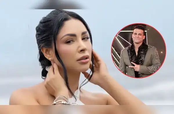 Pamela Franco prefiere llevar la fiesta en paz con el cumbiambero. wapa.pe