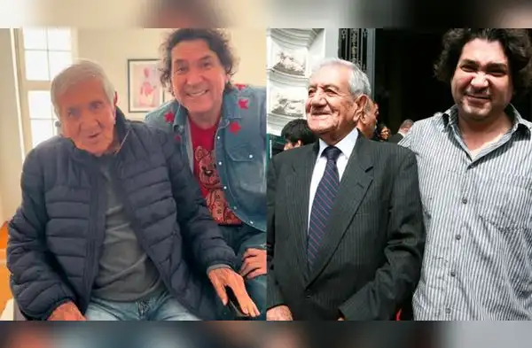 El chef se despidió de su padre. wapa.pe