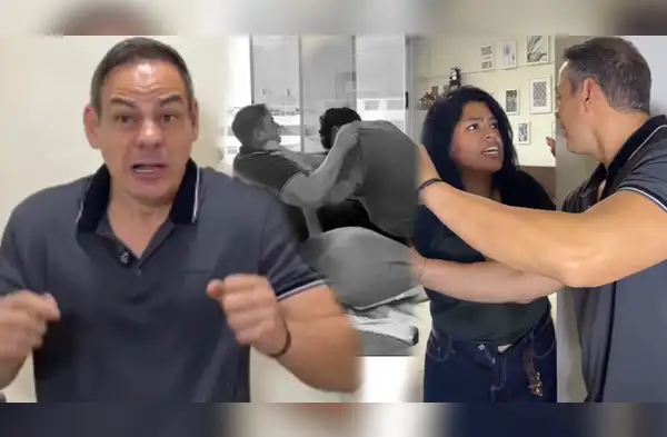 Mark Vito protagoniza inesperada escena con su pareja Leslie Echevarría y otro hombre wapa.pe