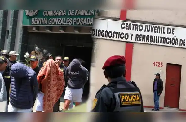 Los escolares denunciados del Liceo Naval permanecen internados en Maranguita. wapa.pe