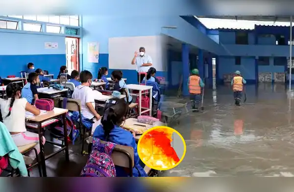 Adelantan el FIN del año escolar 2026 por El Niño en esta región wapa.pe