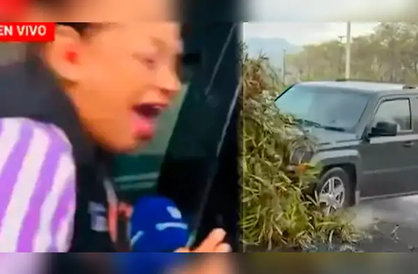 Accidente en vivo: Reportera y camarógrafo son atropellados durante cobertura wapa.pe