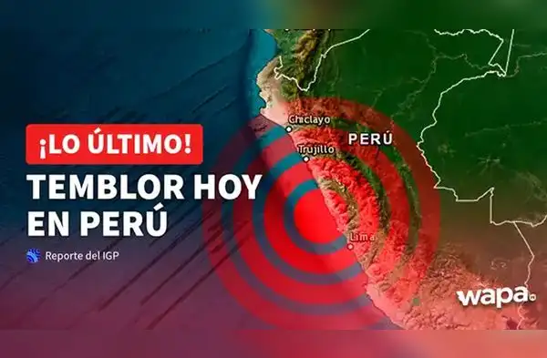 Sismo en Lima. wapa.pe