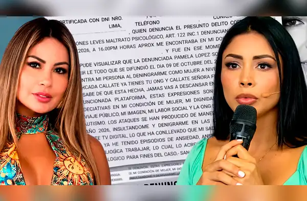 Pamela Franco y Pamela López wapa.pe