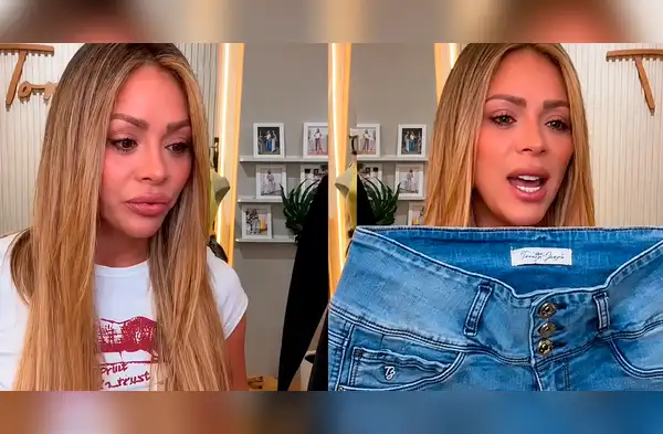 Sheyla Rojas vende jeans wapa.pe