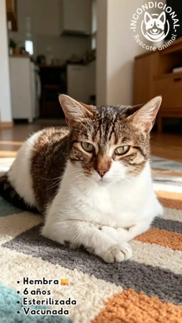 Hermosa gatita en adopción. Hermosa gatita en adopción.