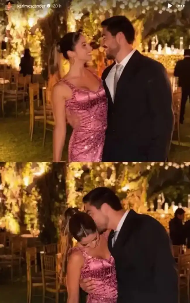 Karime Scander y Alexander Bernhard.  