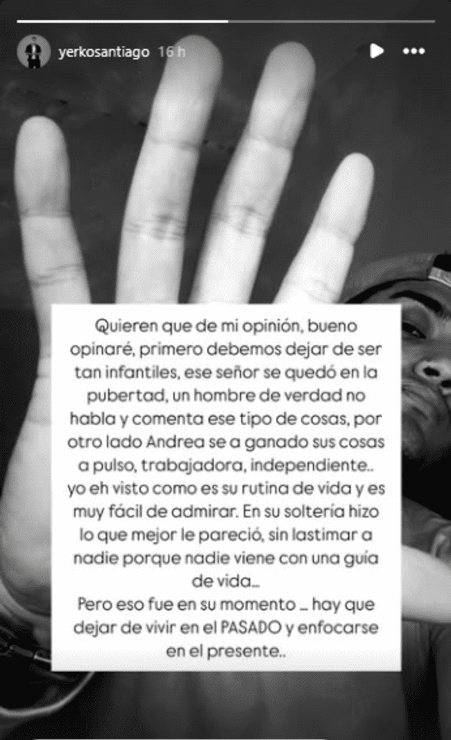 Novio de Andrea San Martín Novio de Andrea San Martín