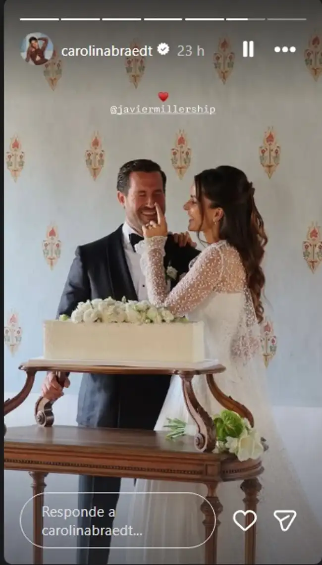 Carolina Braedt y Javier Millership se dieron el "sí". Carolina Braedt y Javier Millership se dieron el "sí".