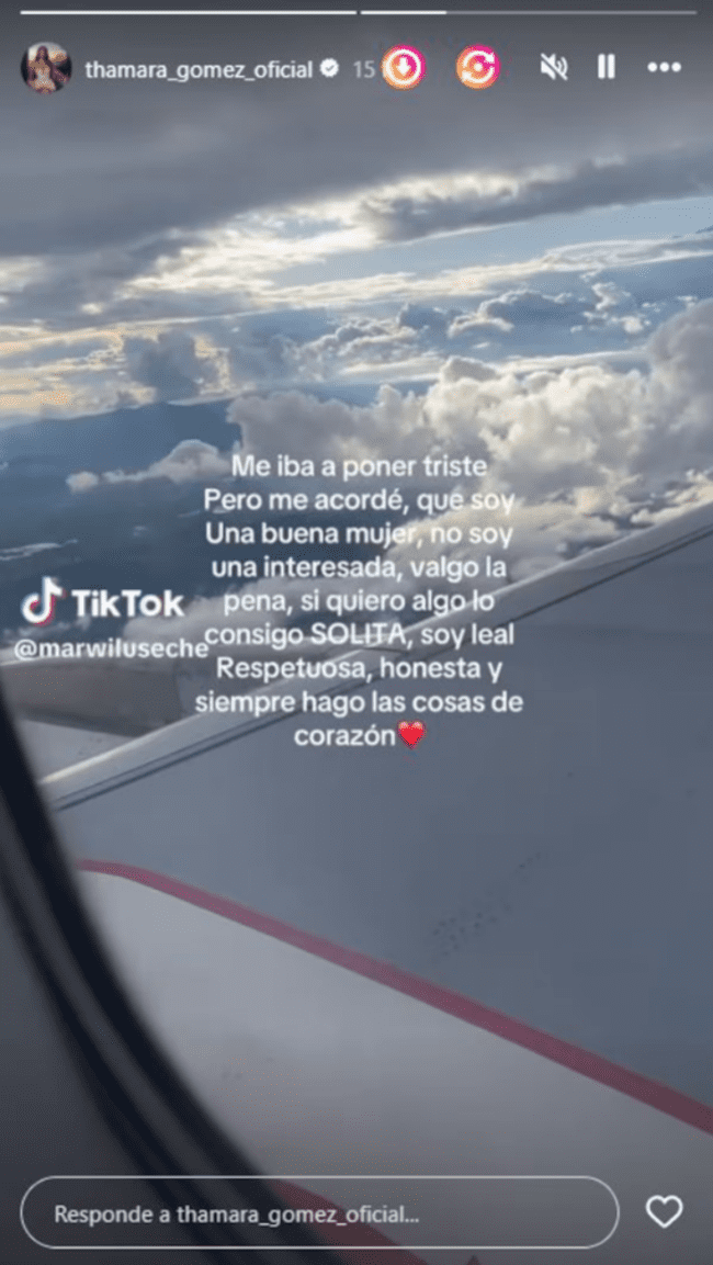  Thamara Gómez responde a Álvaro Aurora    