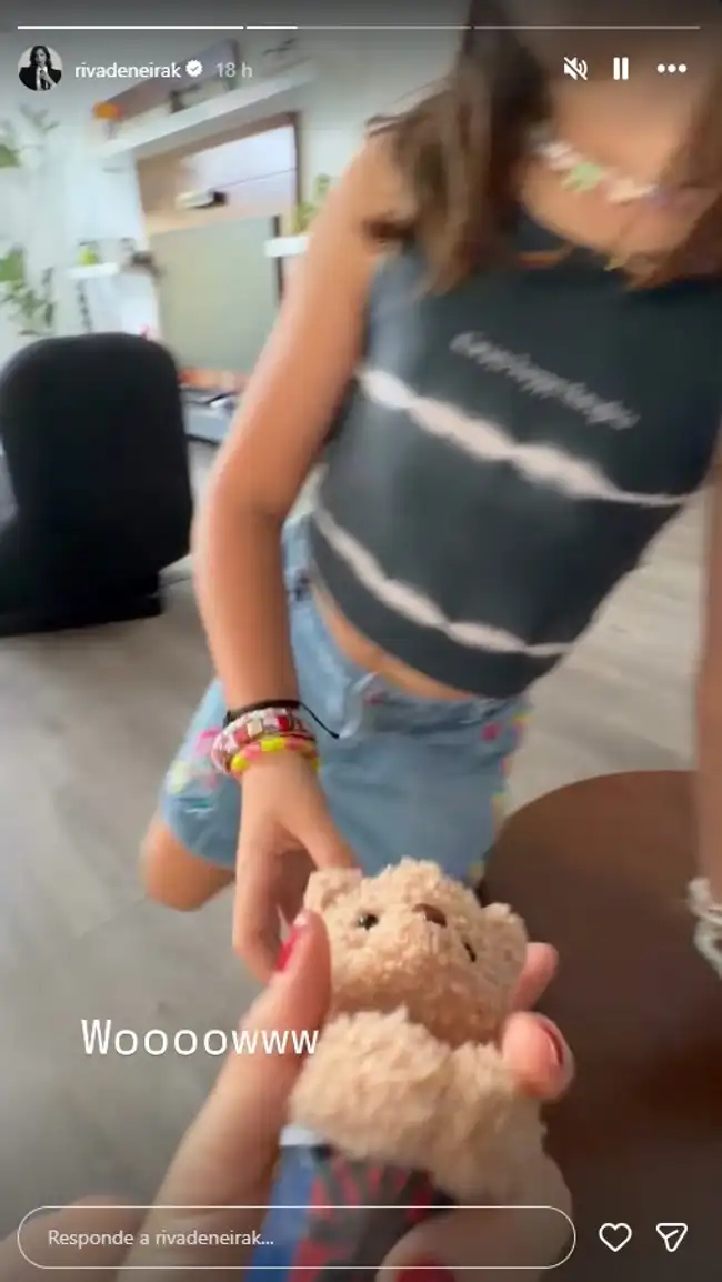 Korina Rivadeneira comparte tierna publicación.  