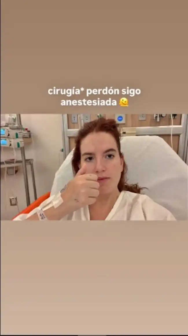 Nicole Zignago compartió una foto tras su intervención. Nicole Zignago compartió una foto tras su intervención.