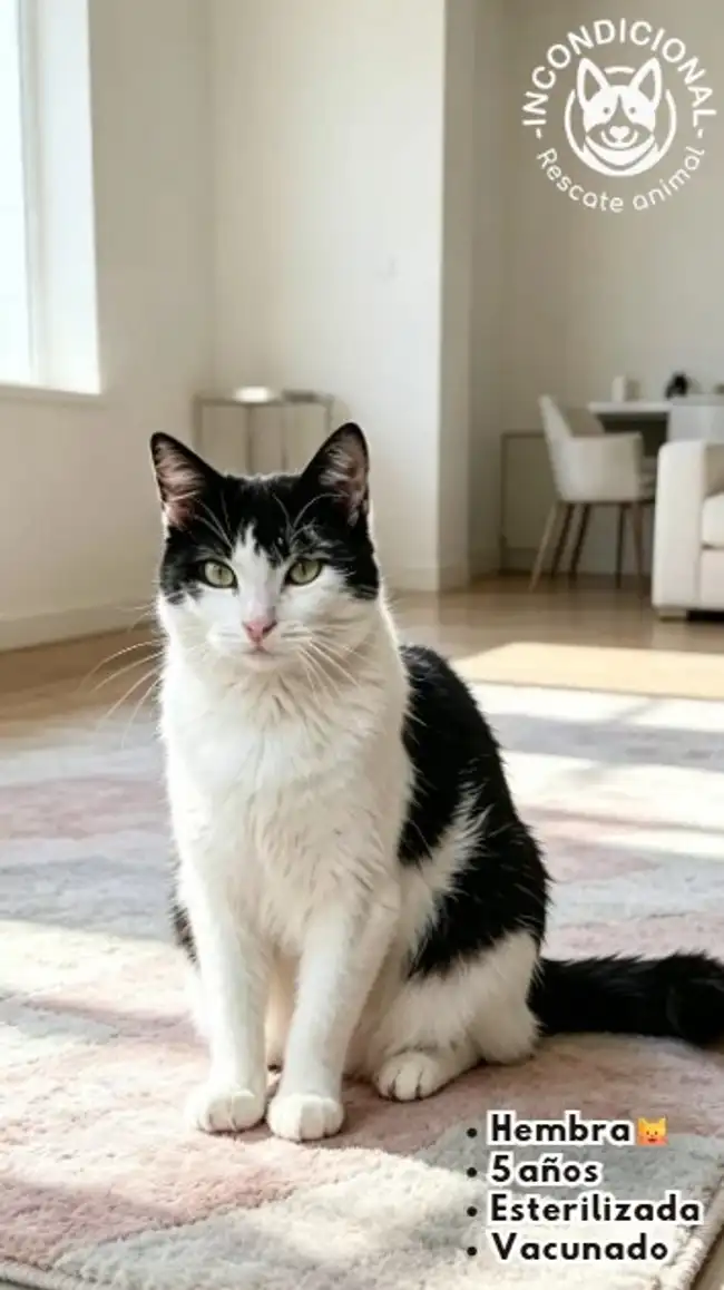 Hermosa de felina de 5 años lista para dar amor.  