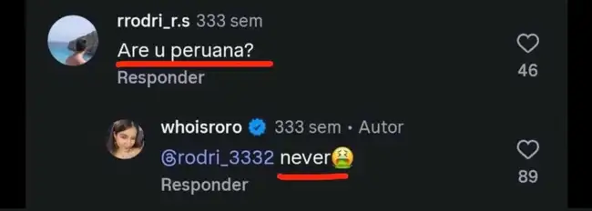A la creadora de contenido le recordaron un comentario del pasado. A la creadora de contenido le recordaron un comentario del pasado.