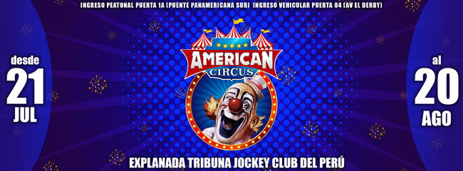 American Circus empezará la temporada del circo. Foto: Facebook   