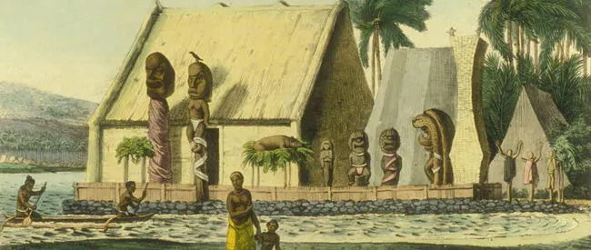 El antiguo Hawái: Foto: Wikipedia.   